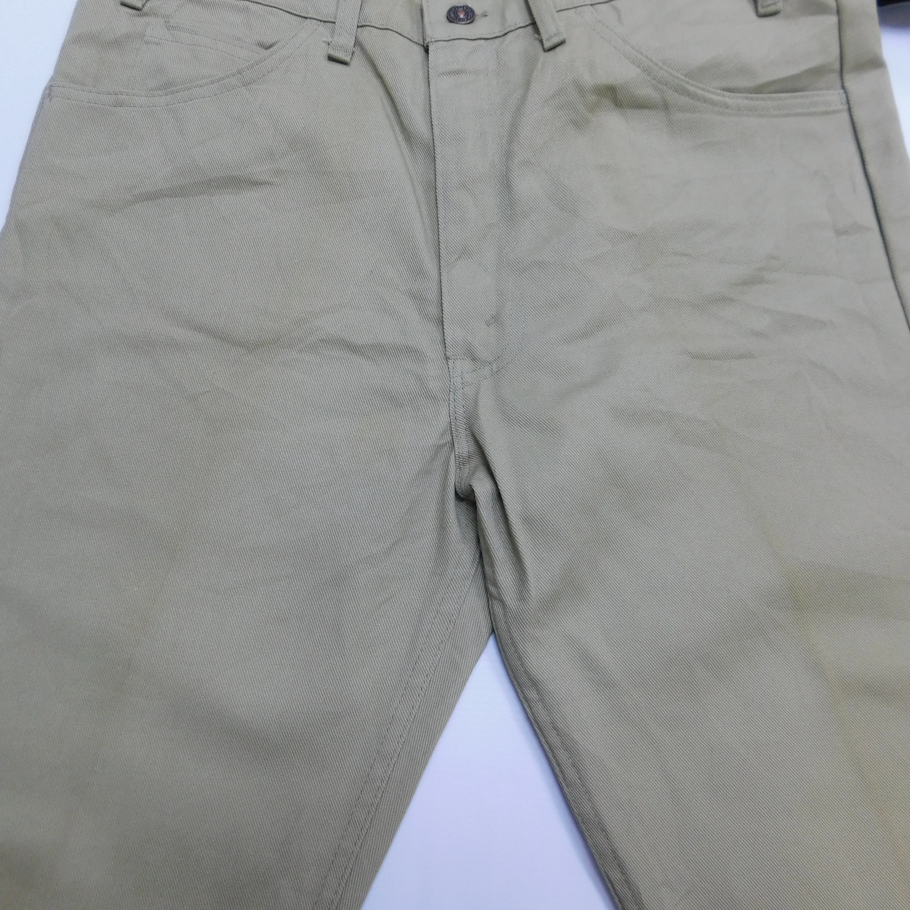 Levi's 505 Cream Chino Trousers