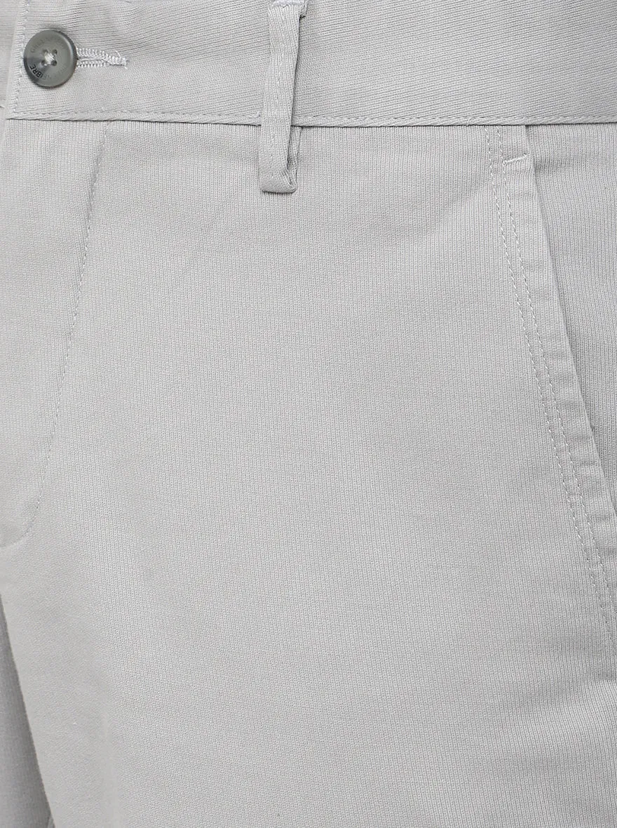 Grey Slim Fit Casual Trouser - Greenfibre