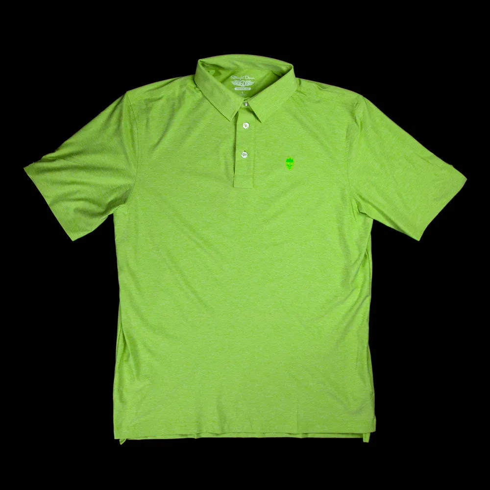 Lime Skull Polo