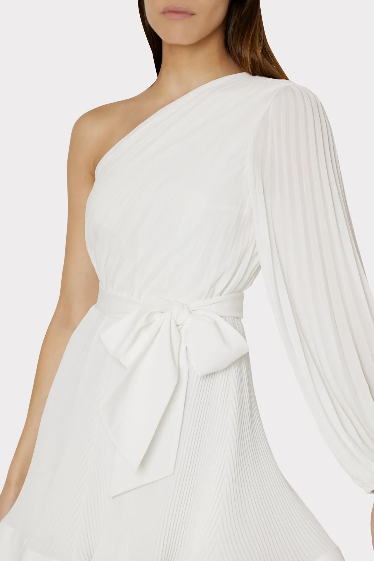 Pleated Dress - Linden