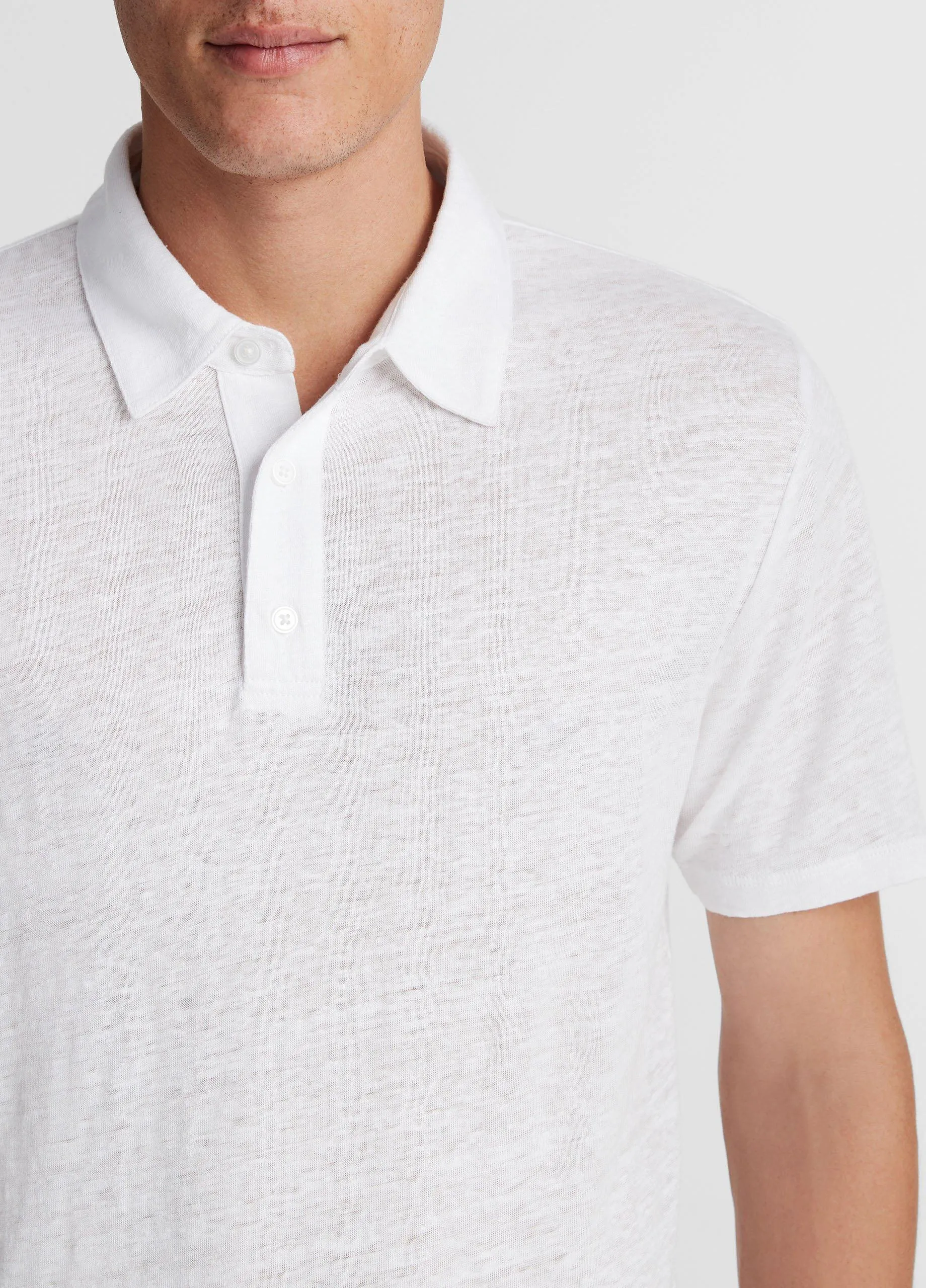 Linen Polo Shirt