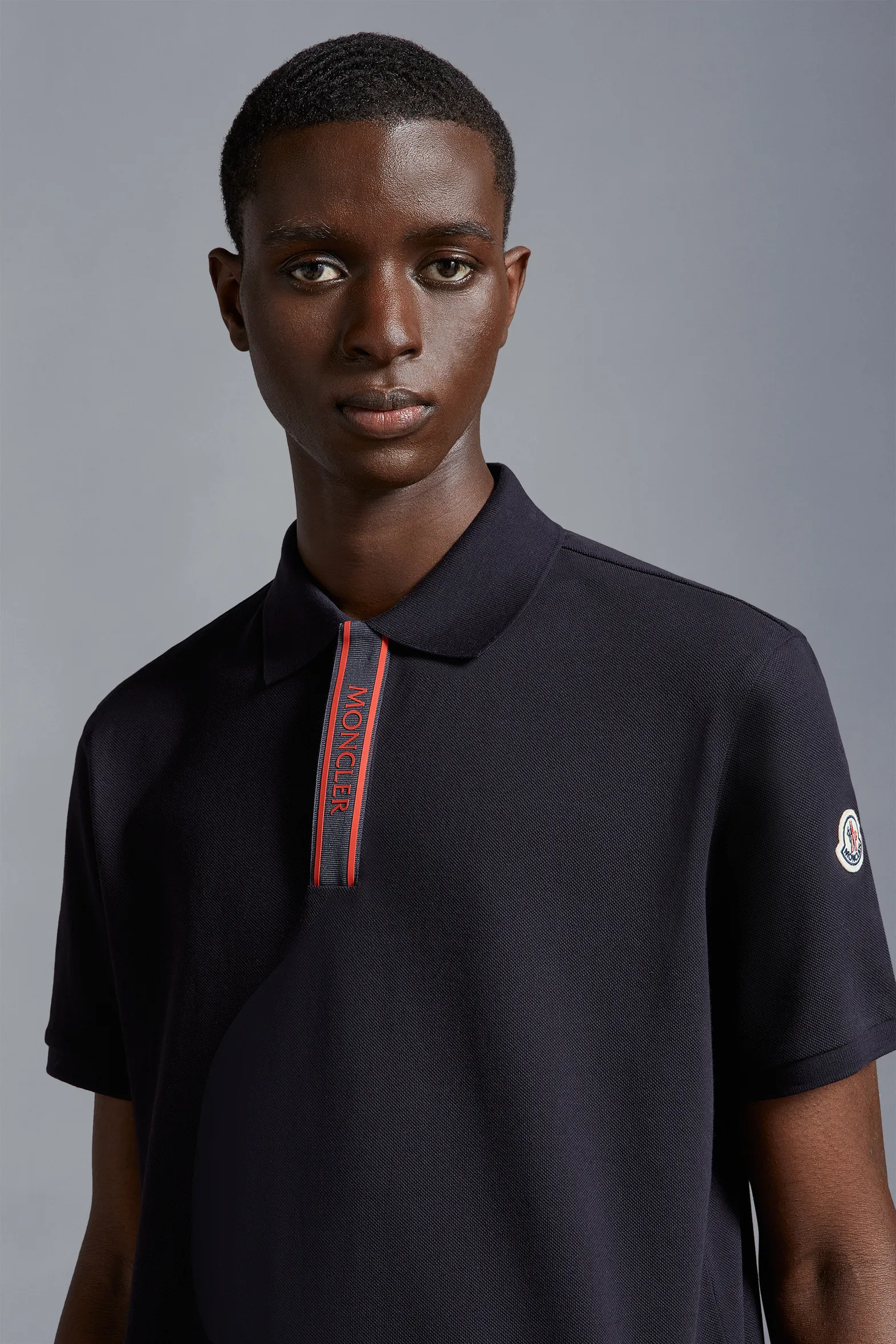 Logo Motif Polo Shirt by MONCLER