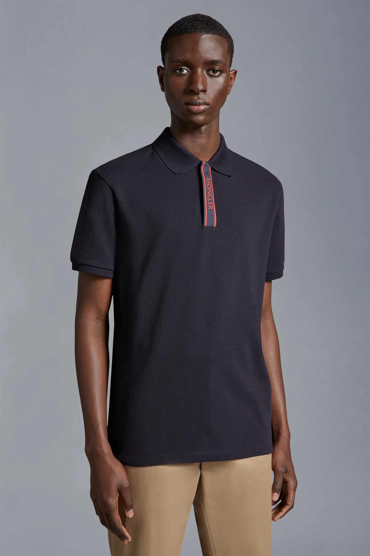 Logo Motif Polo Shirt by MONCLER