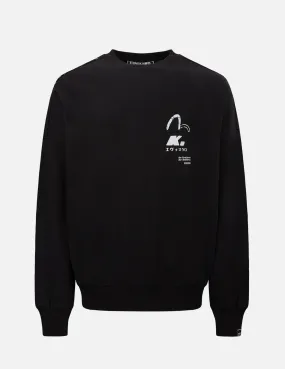 Logo Tape Oversized Sweatshirt