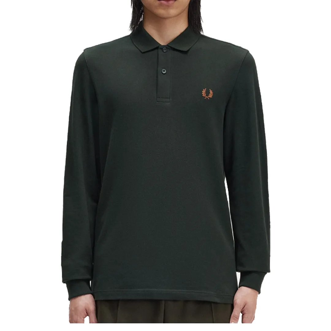 LONG SLEEVE PLAIN FRED PERRY SHIRT