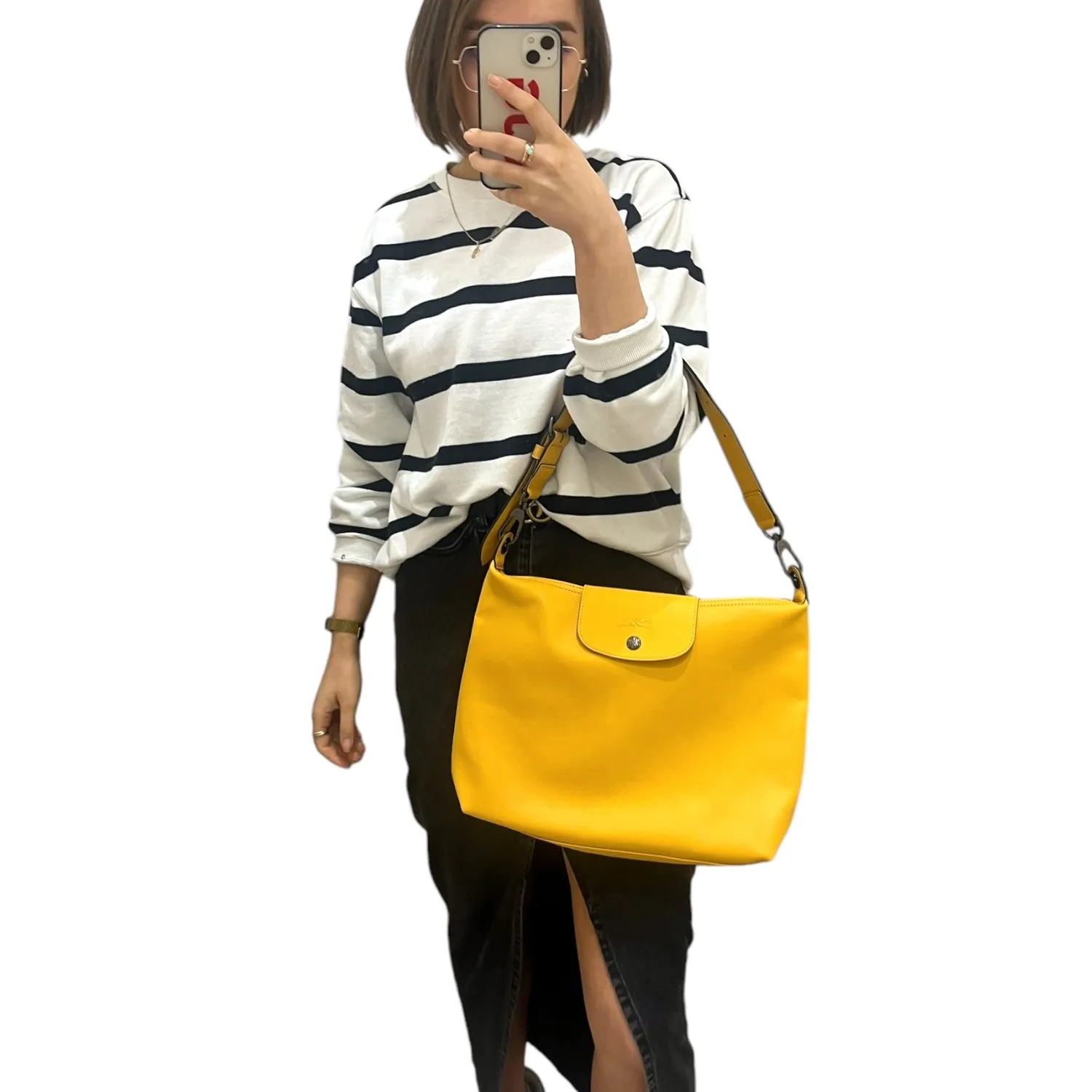 Longchamp Mustard Bag - NEW