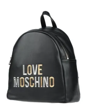 Shop Love Moschino Women's Black Backpacks & Bum bags