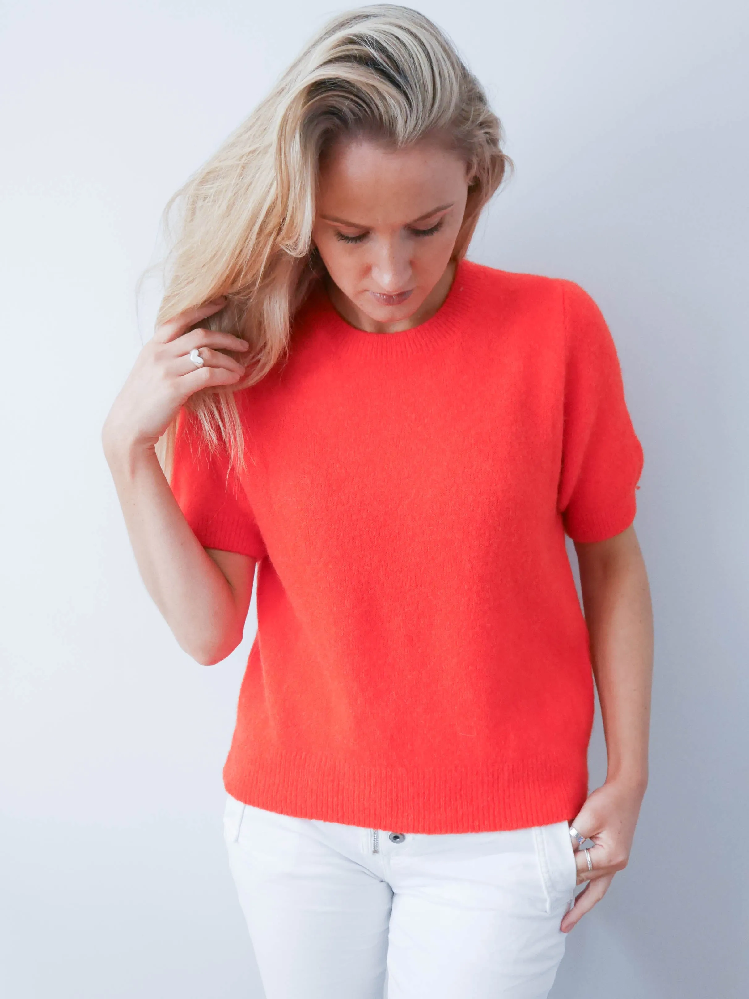 Lucy Knit Orange