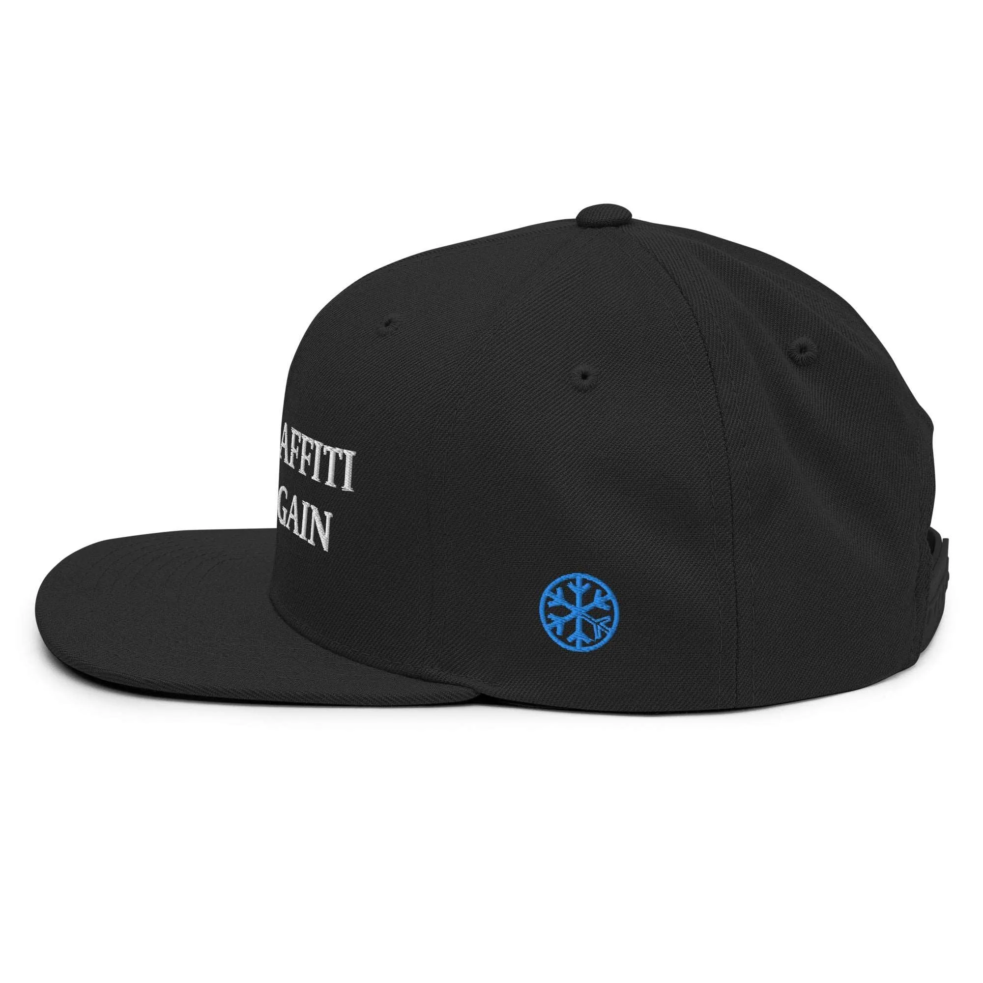 Make Graffiti Great Again Snapback Hat | Black