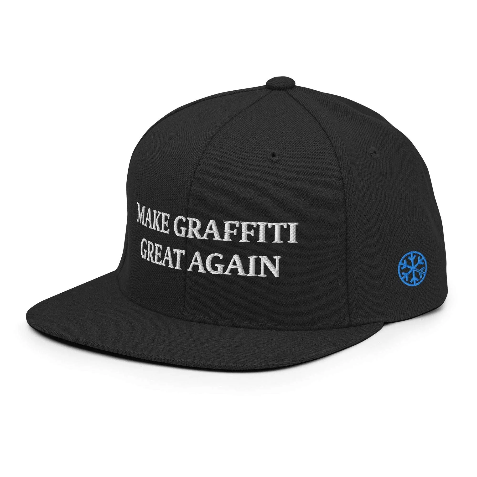 Make Graffiti Great Again Snapback Hat | Black