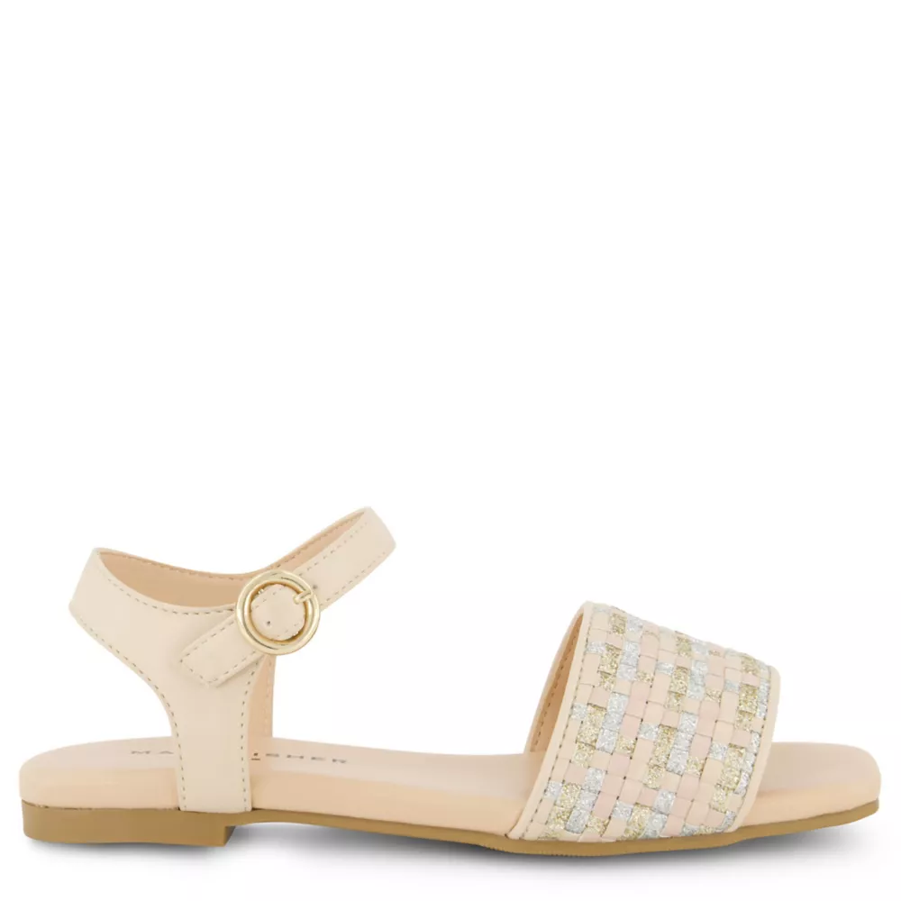 MARC FISHER  GIRLS LITTLE-BIG KID HAZEL WOVEN SANDAL