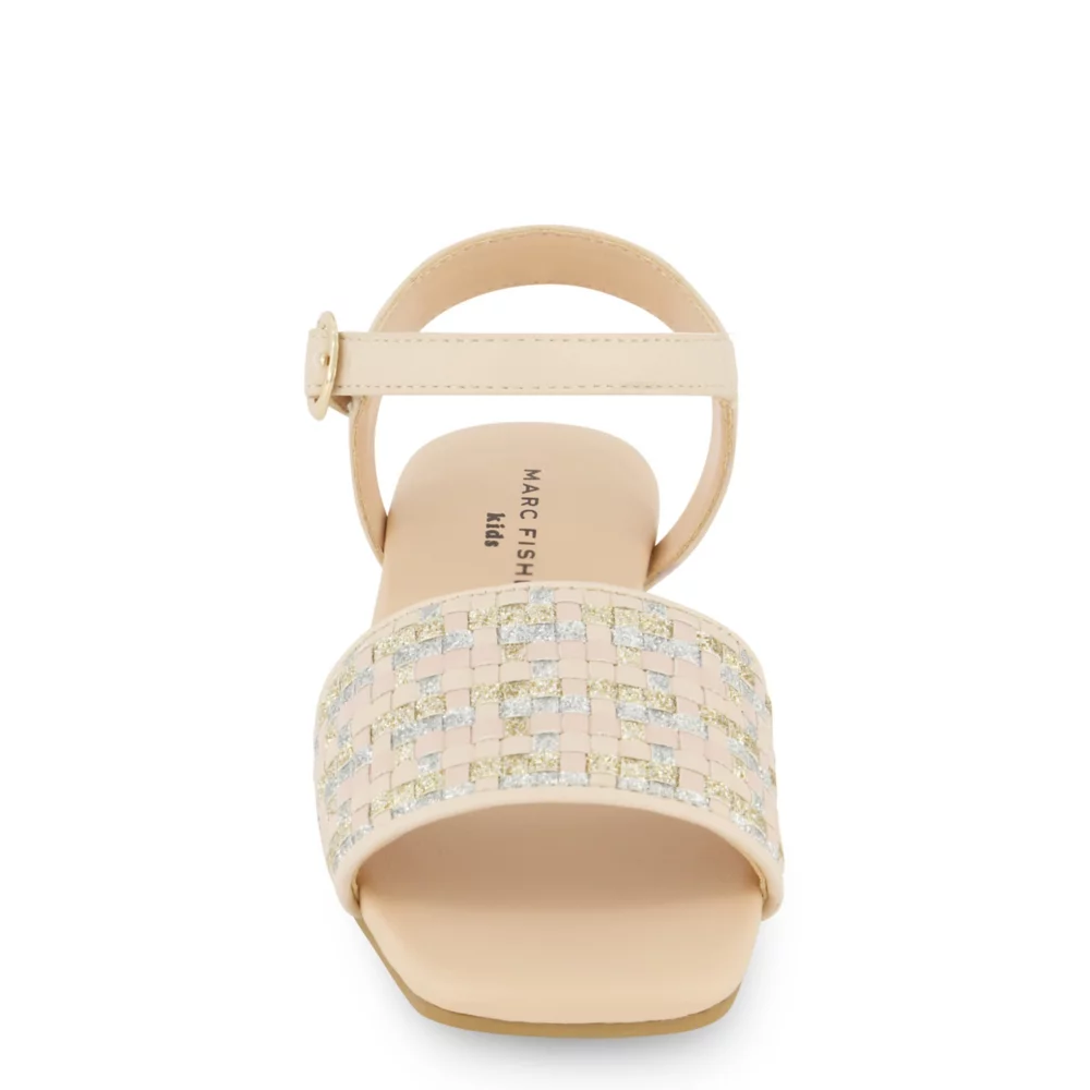 MARC FISHER  GIRLS LITTLE-BIG KID HAZEL WOVEN SANDAL