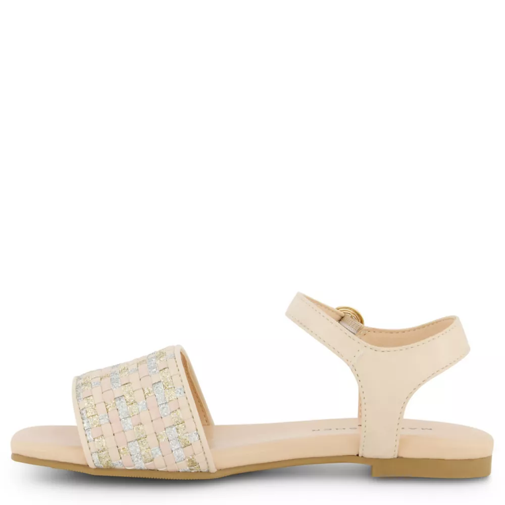 MARC FISHER  GIRLS LITTLE-BIG KID HAZEL WOVEN SANDAL