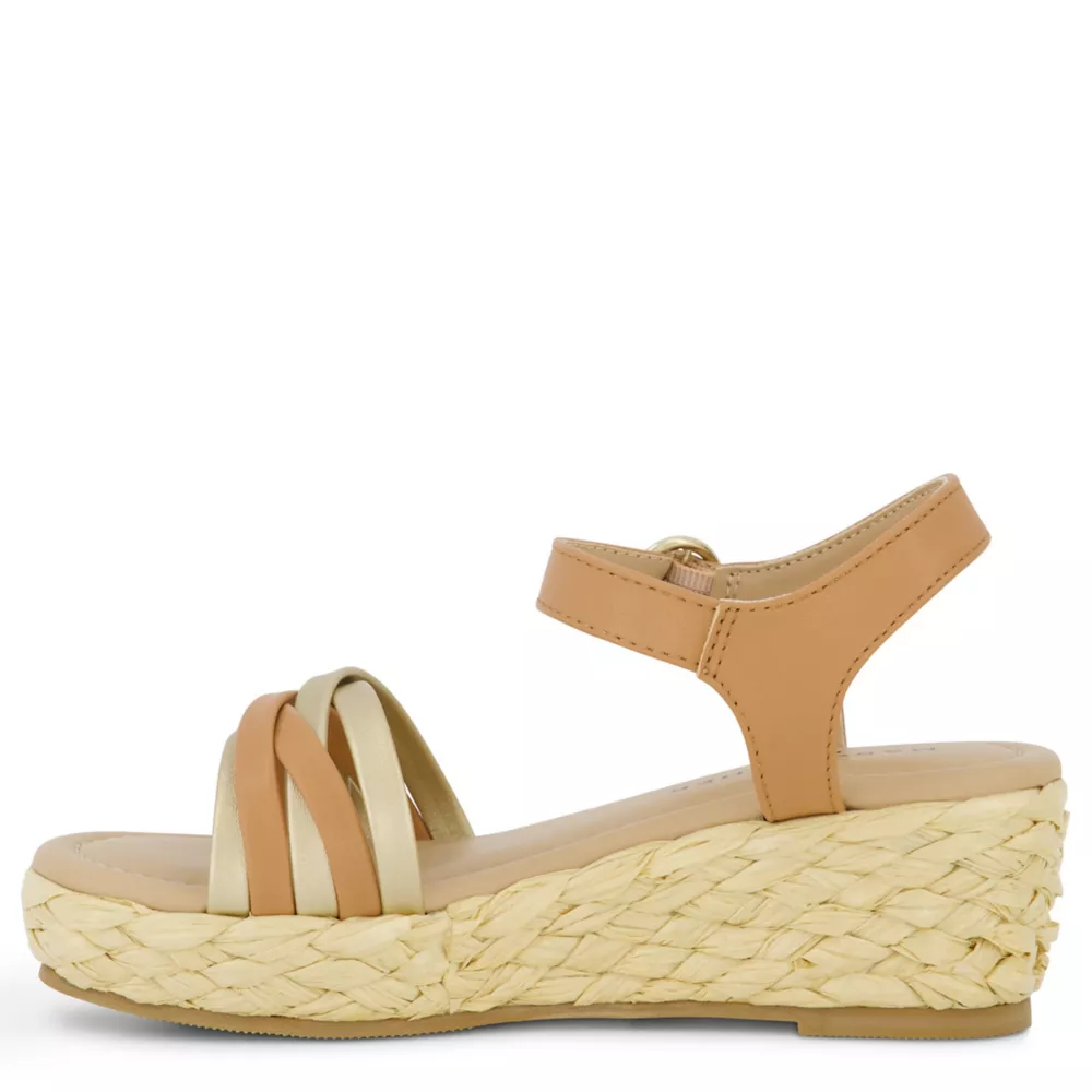 MARC FISHER  GIRLS LITTLE-BIG KID MARREN STRAP WEDGE SANDAL