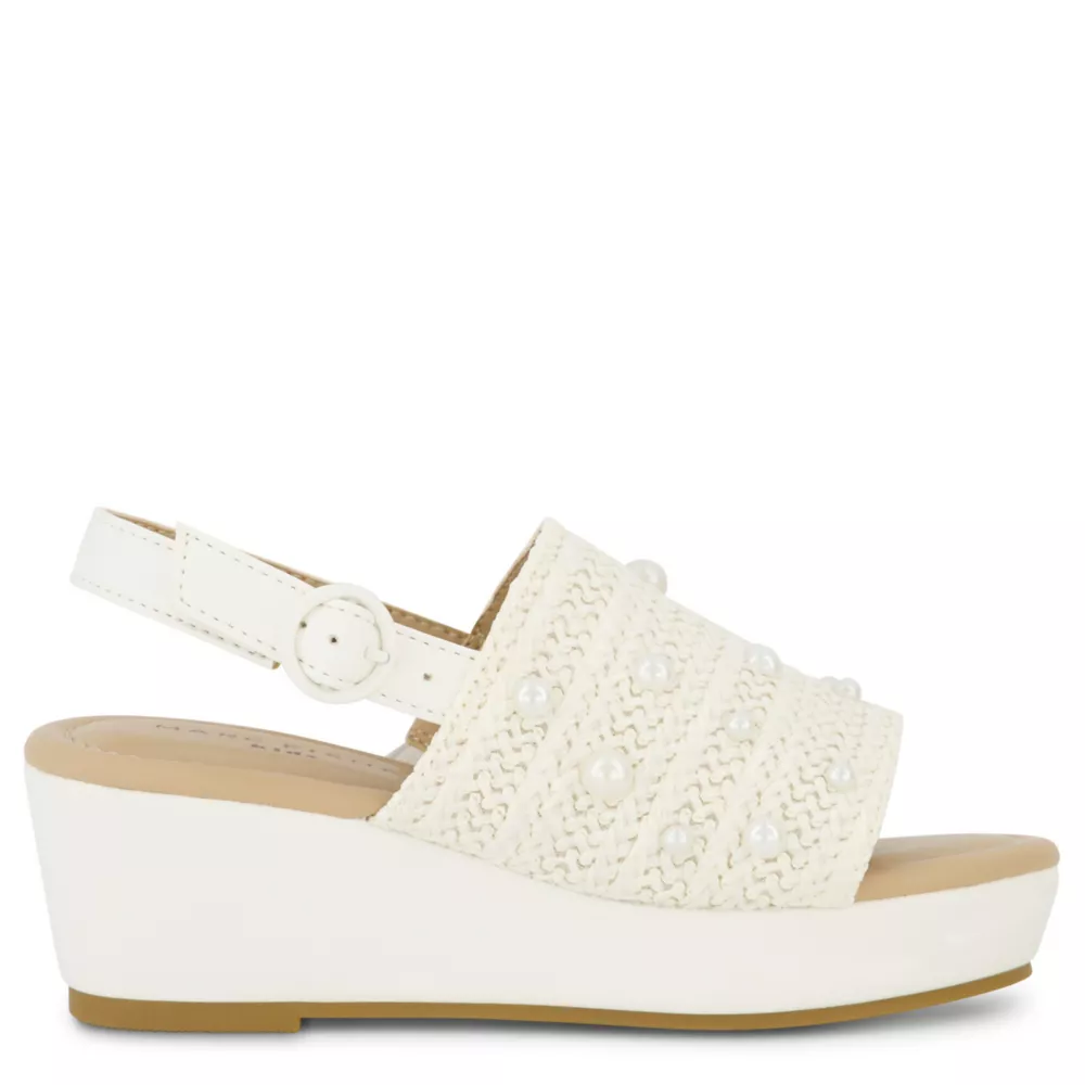 MARC FISHER  GIRLS LITTLE-BIG KID MARREN WEAVE WEDGE SANDAL