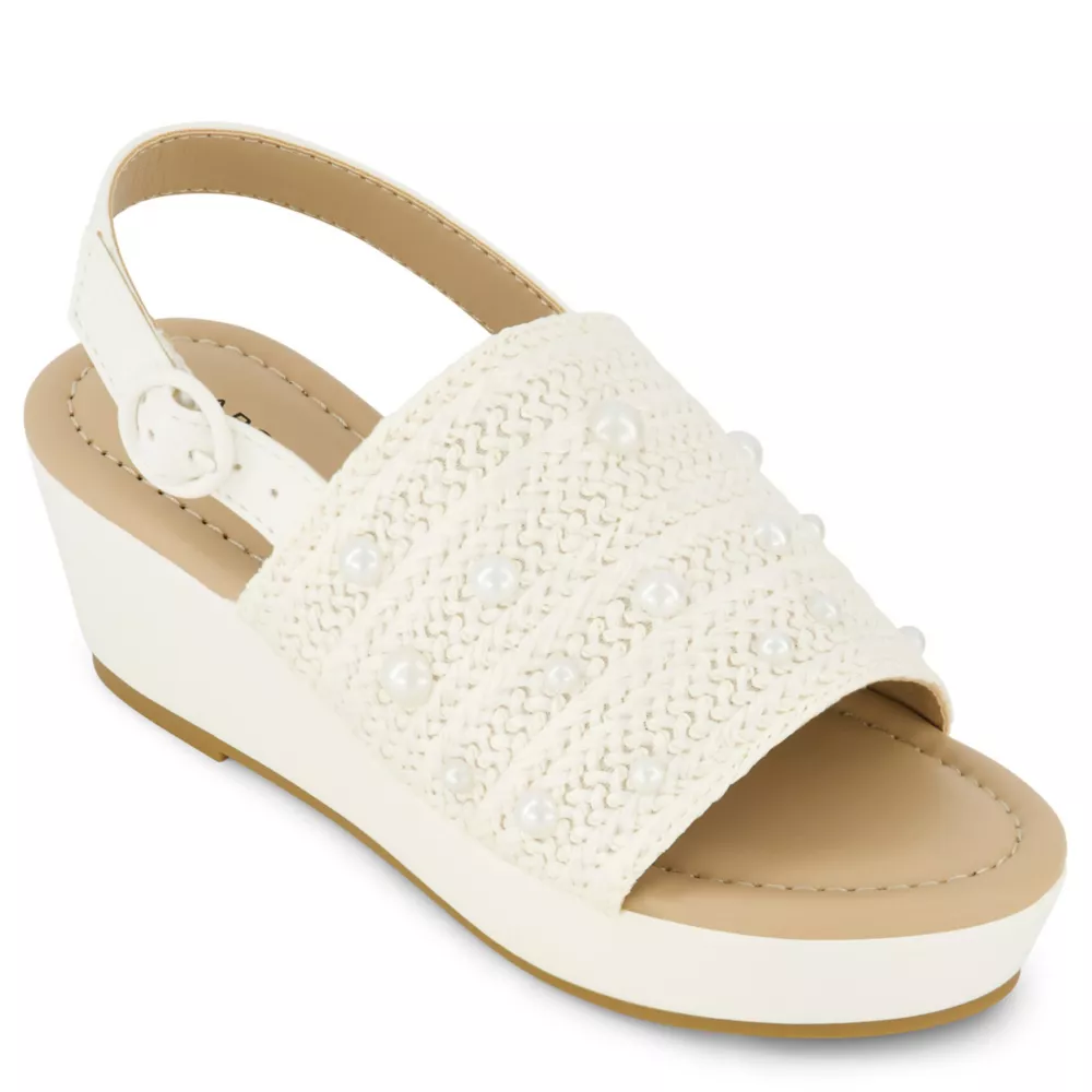 MARC FISHER  GIRLS LITTLE-BIG KID MARREN WEAVE WEDGE SANDAL