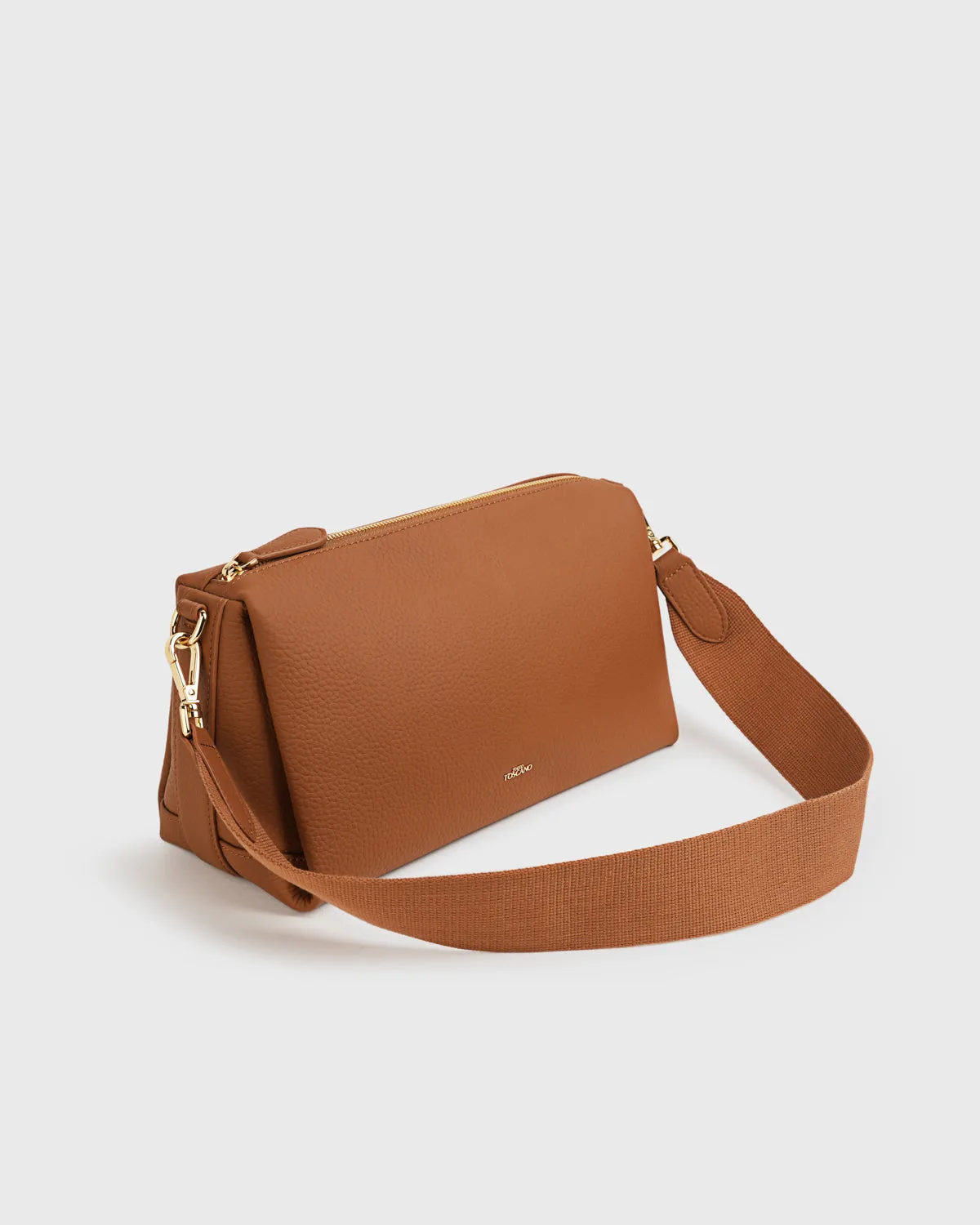 Marlows Oblong Shoulder Bag (Camel)