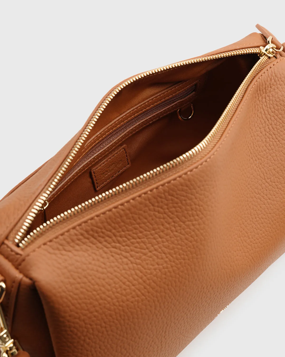 Marlows Oblong Shoulder Bag (Camel)