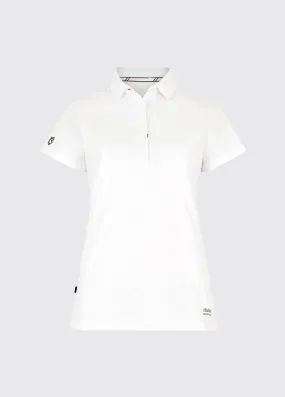 Martinique Women's Short-sleeved Polo - White