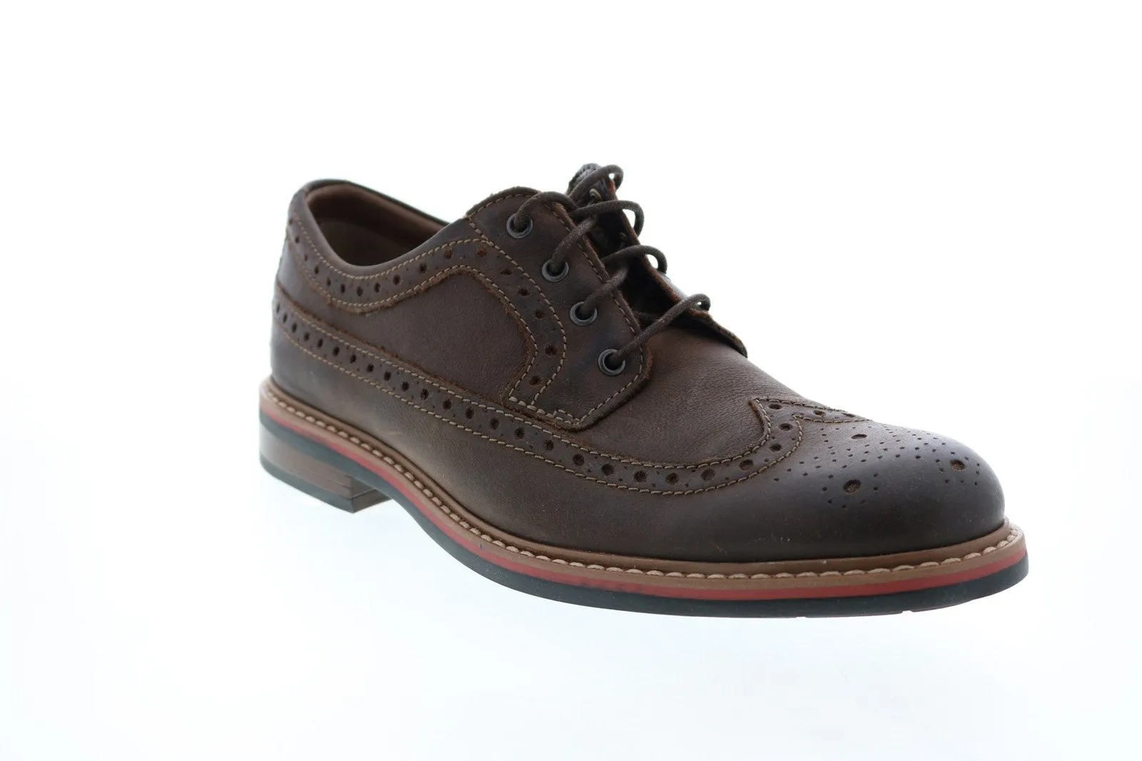 Melshire Wing Mens Brown Wingtip & Brogue Oxfords