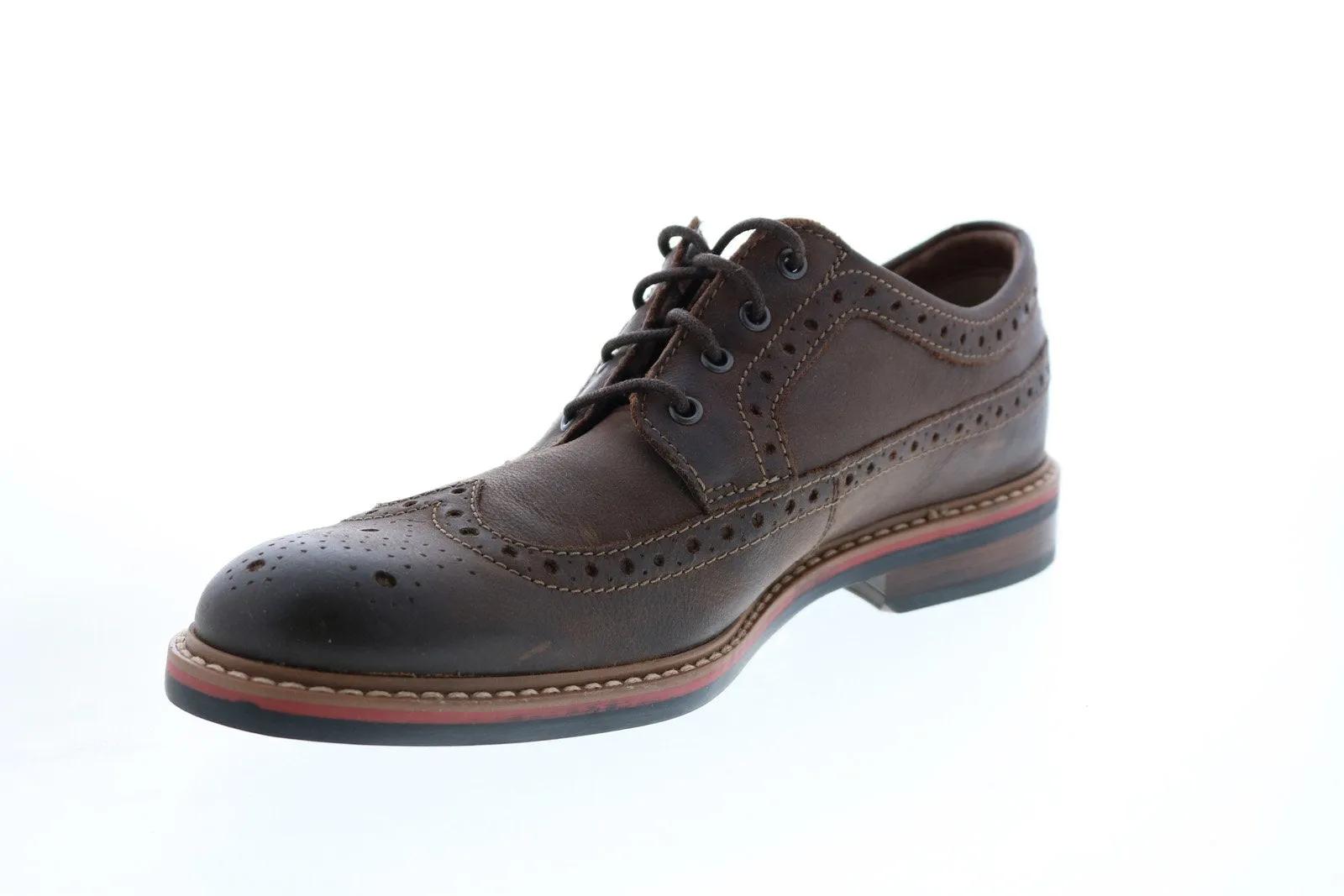 Melshire Wing Mens Brown Wingtip & Brogue Oxfords