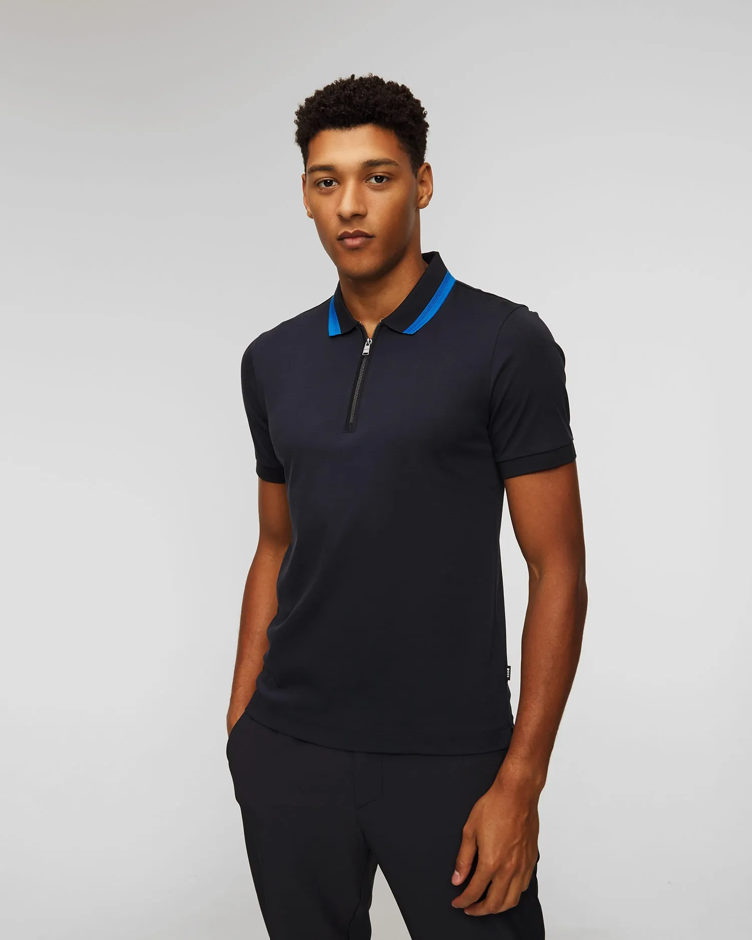 Men's navy blue polo shirt Hugo Boss Polston  50494662-404