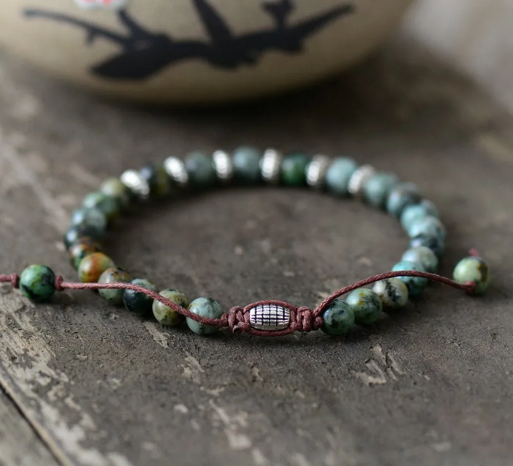 Men's African Turquoise Ragnar Bracelet