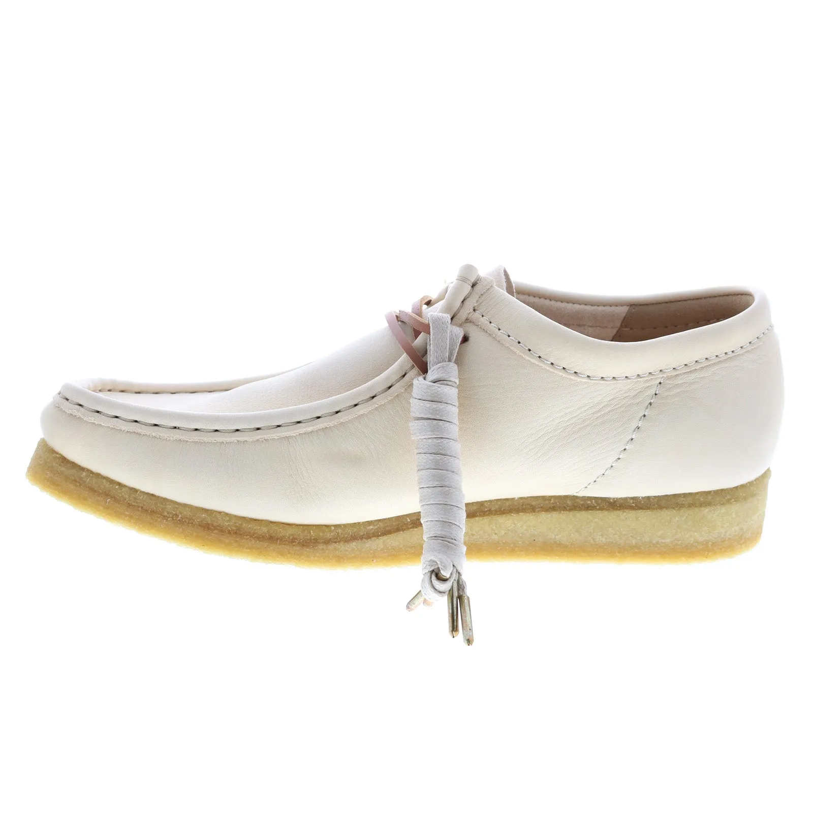 Mens Beige Wallabee Oxfords & Lace Ups Casual Shoes by Clarks