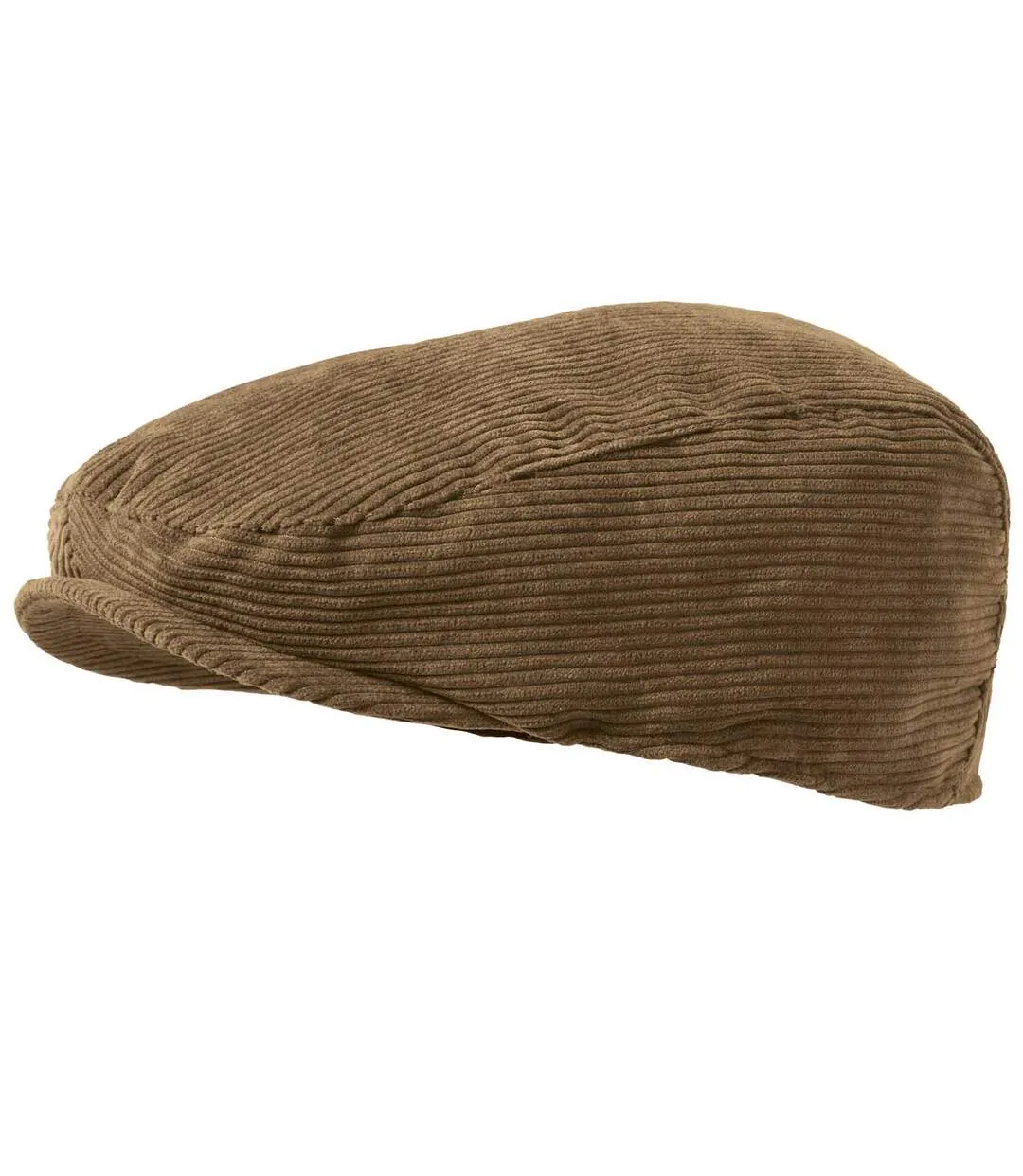 Men's Brown Corduroy Cap