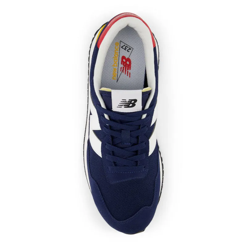  Men's Classic 237 NB Navy with White and Team Red and Varsity Gold  