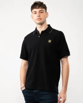 Mens Double Tipped Polo