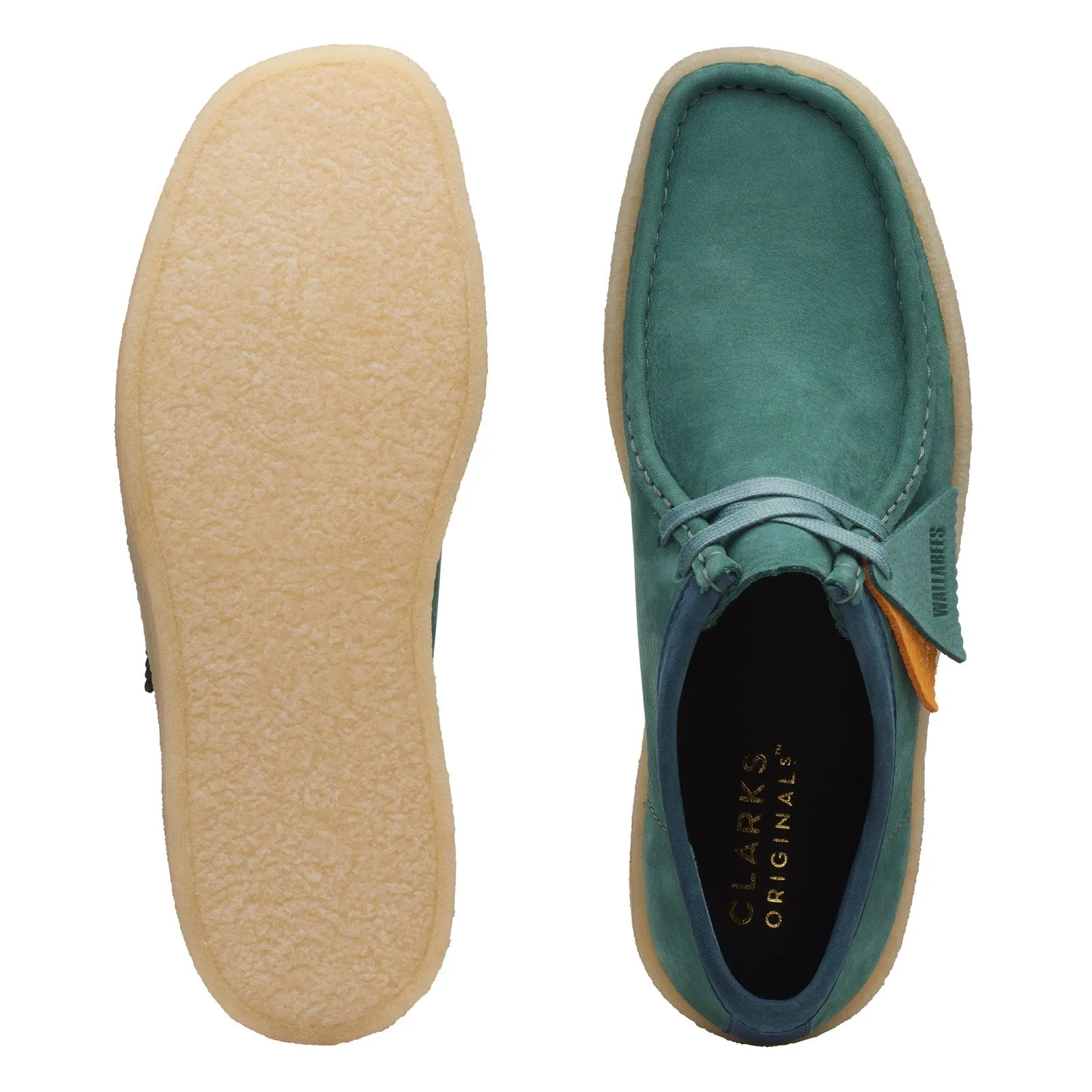 Men's Green Oxfords & Lace Ups by Clarks Wallabee Cup 26167902