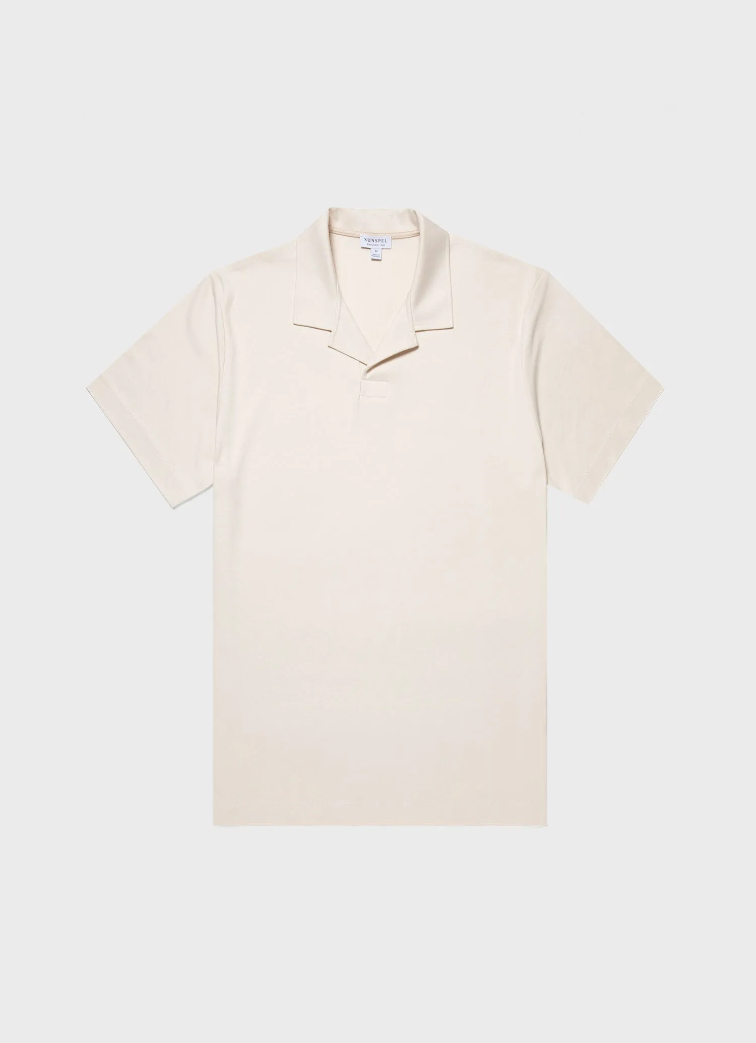 Men's Heavyweight Polo Shirt in Undyed