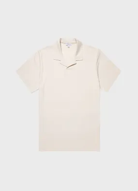 Men's Heavyweight Polo Shirt in Undyed