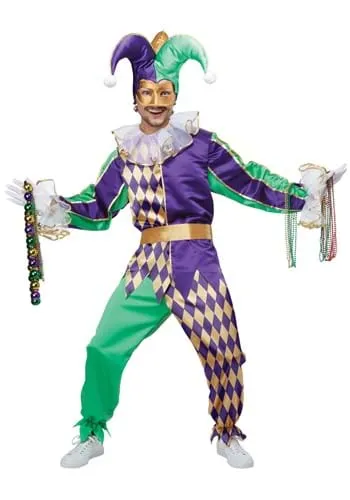 Men's Mardi Gras Jester