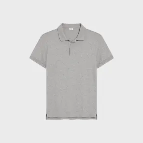 Men's Piqué Polo Shirt Grey