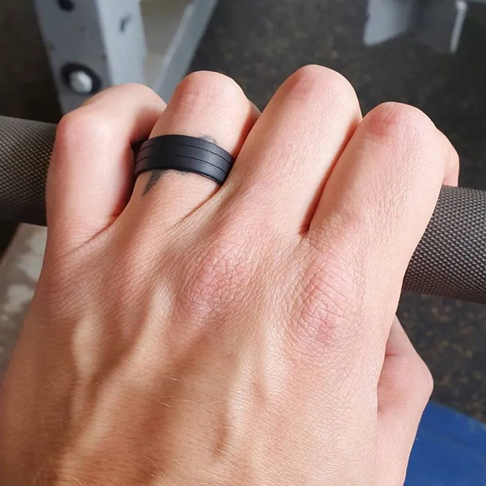 Men's Silicone Wedding Band