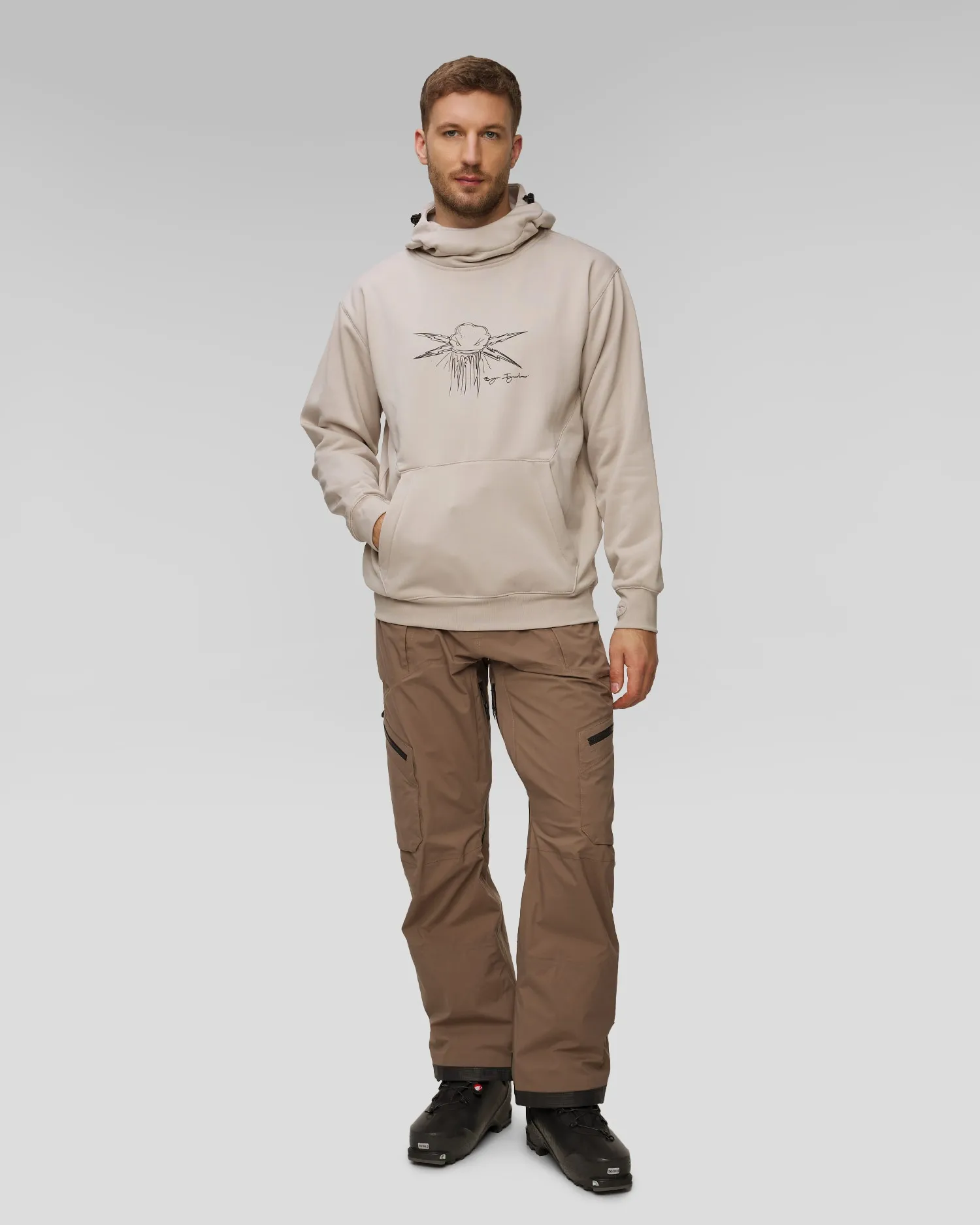 Men’s ski sweatshirt Volcom Hydro Riding g4152502-stn