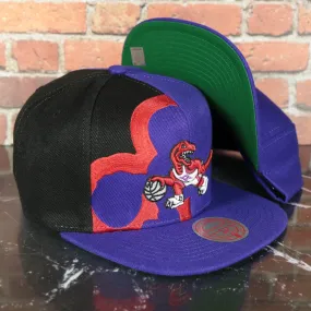 Mitchell and Ness Toronto Raptors Retroline Logo Snapback Hat