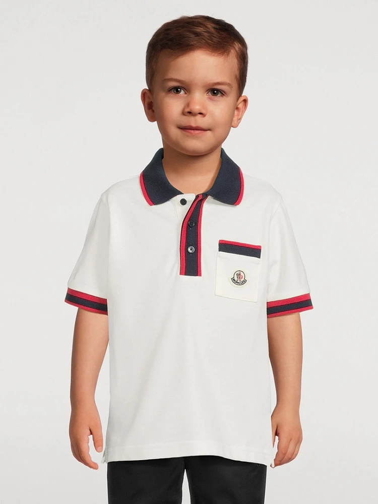 MONCLER Cotton Polo Shirt