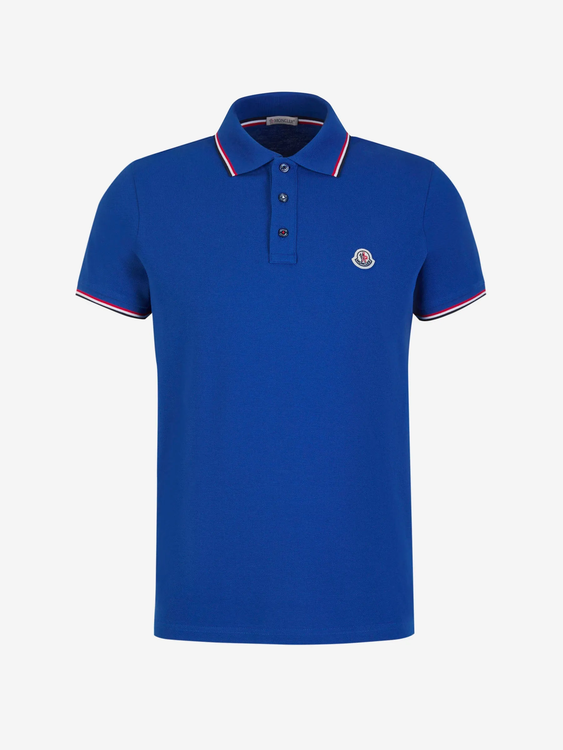 Moncler Logo Knit Polo 