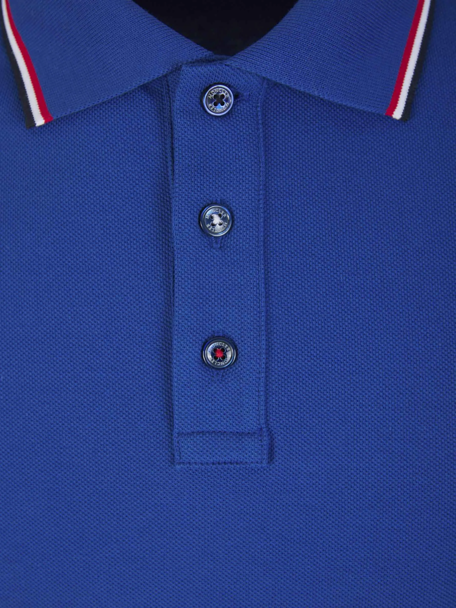 Moncler Logo Knit Polo 