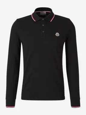 Moncler Long Sleeve Polo 