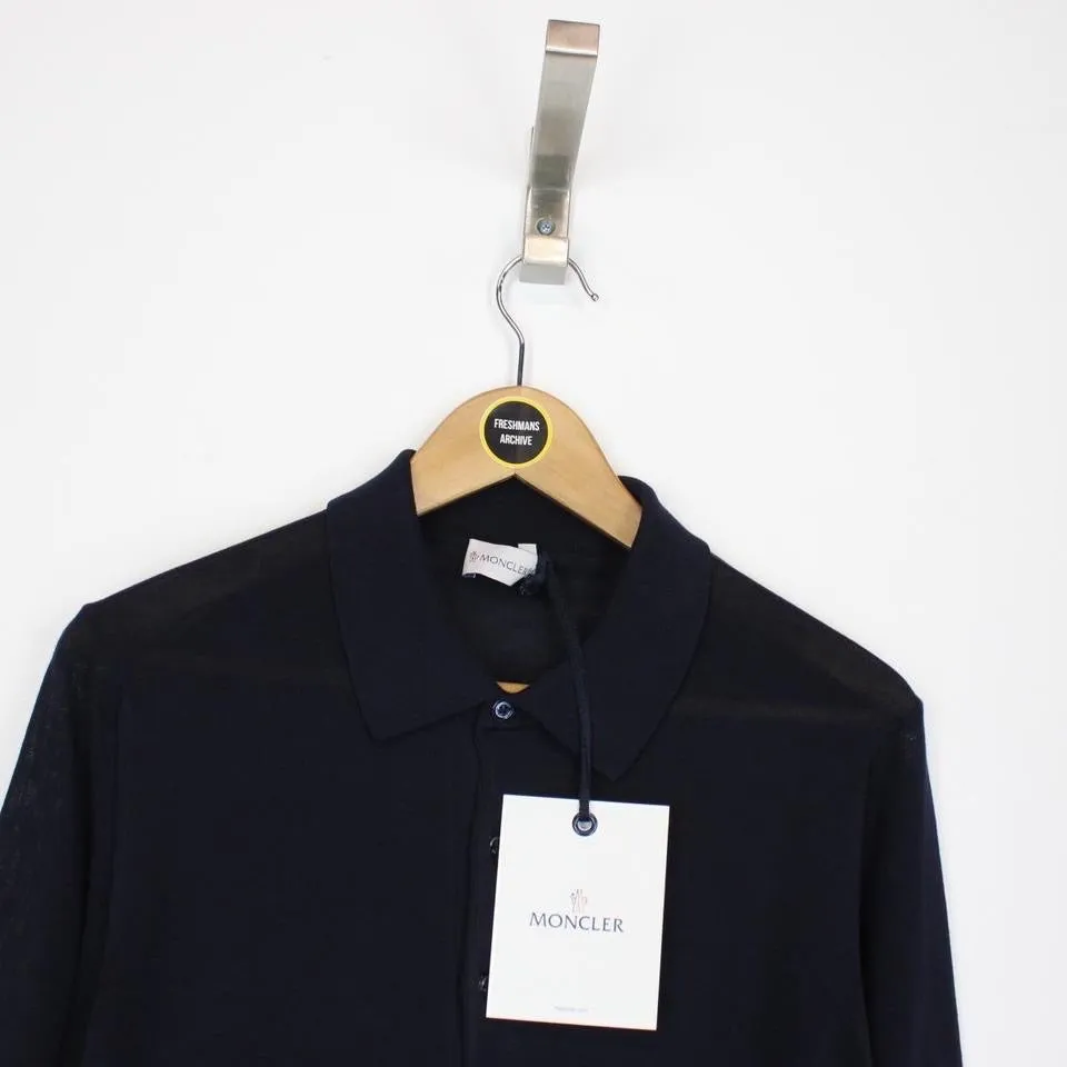 Moncler Maglia Tricot Polo Shirt Medium