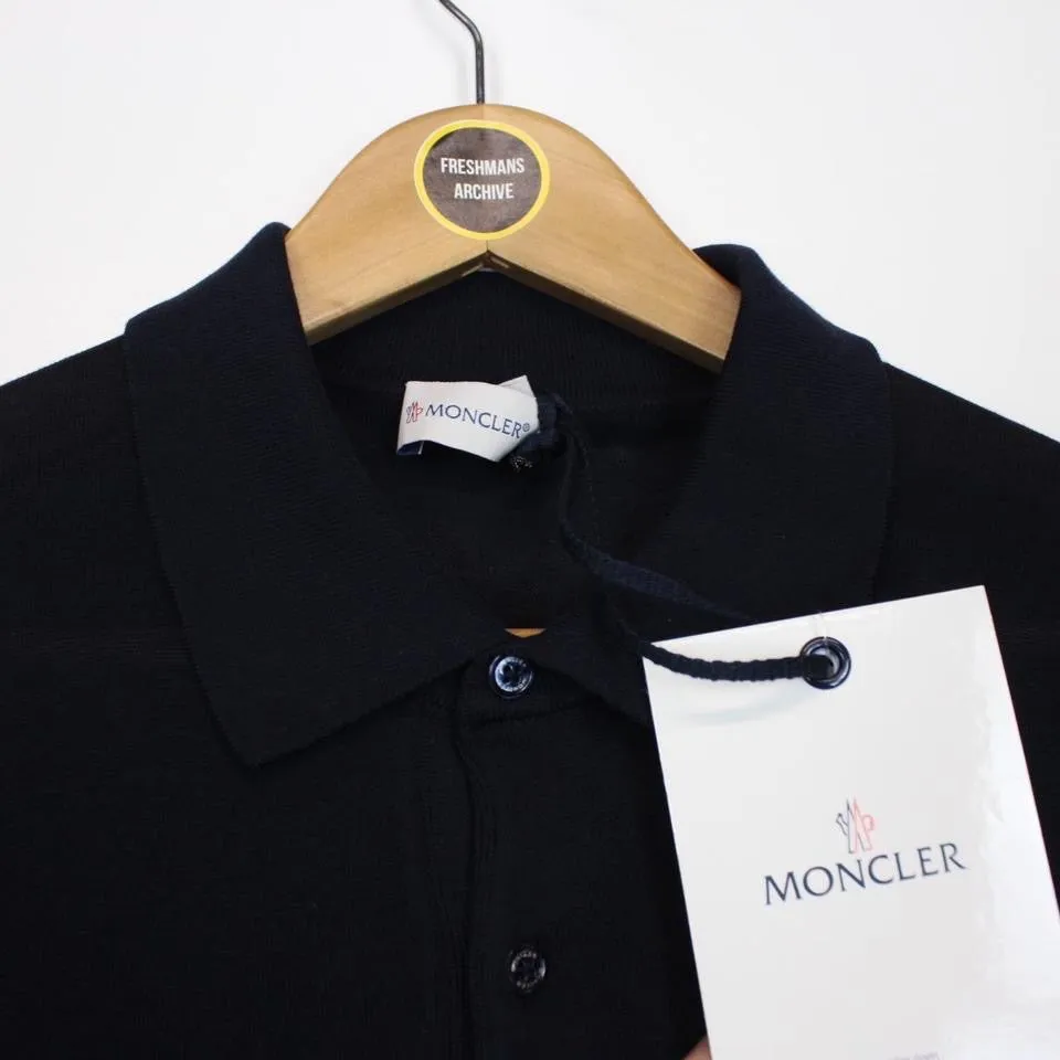 Moncler Maglia Tricot Polo Shirt Medium