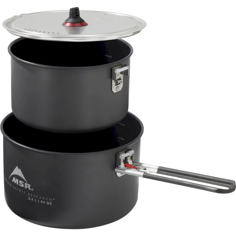 MSR Ceramic Cooking Pot Set - 2 Pot Set