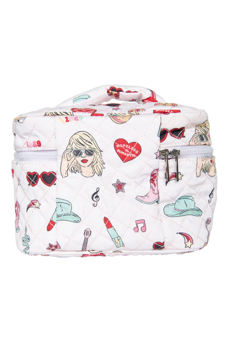 Music Girl Icons Cosmetic Make Up Bag