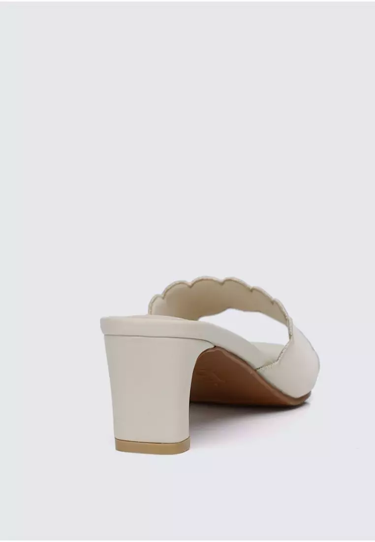 My Ballerine My Ballerine Carmen Comfy Heels In Beige