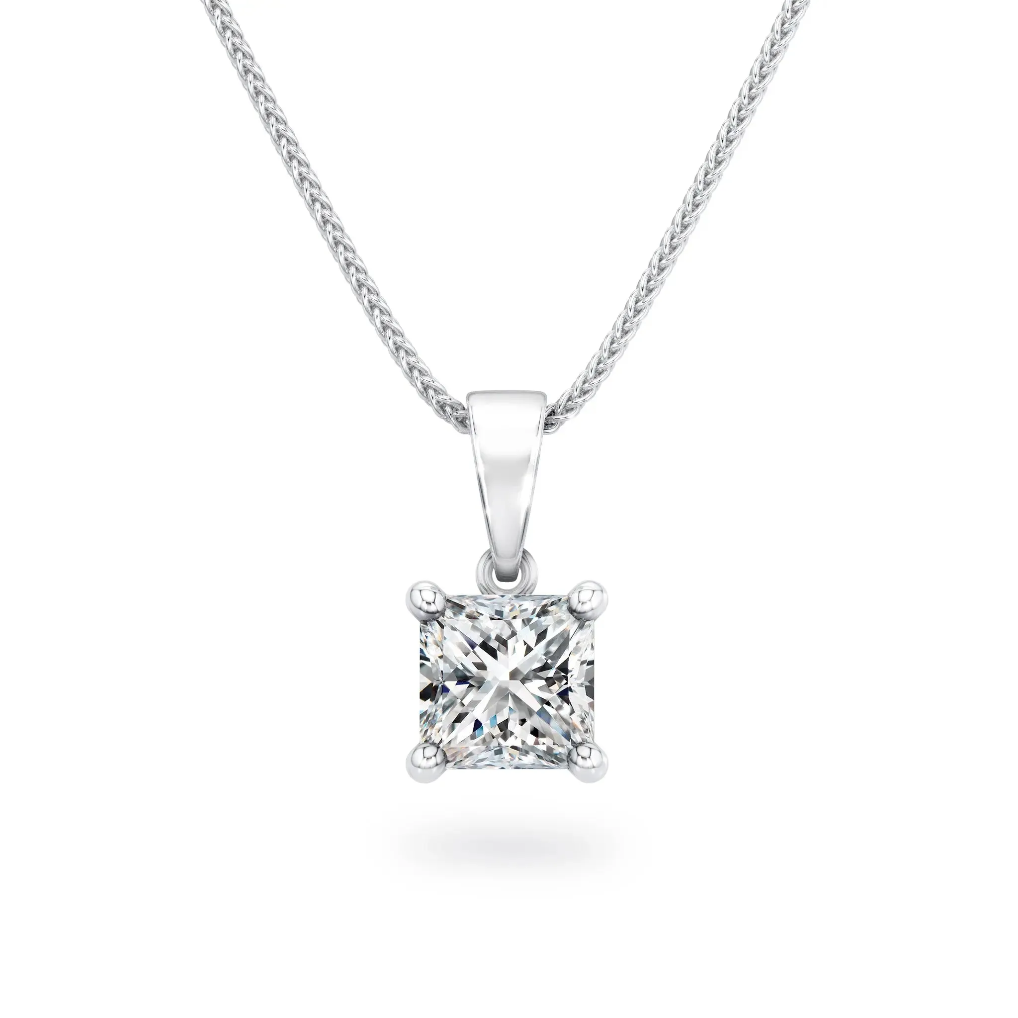 My Girl Solitaire Diamond Pendant