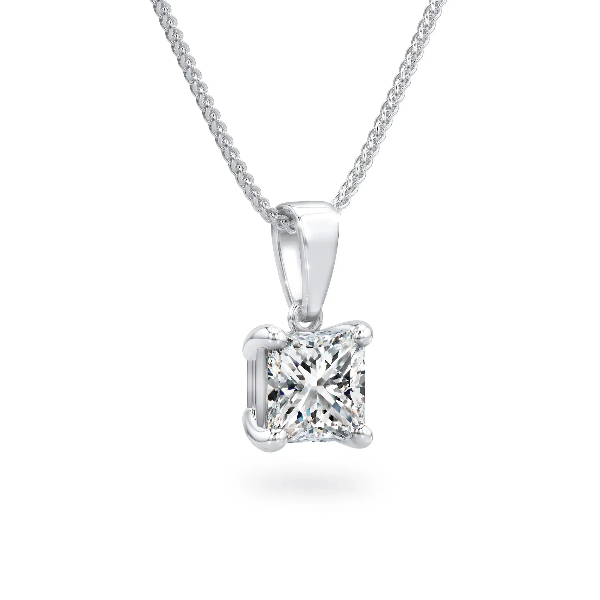 My Girl Solitaire Diamond Pendant